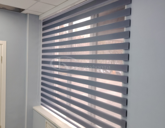 Фотографии работ жалюзи День-Ночь