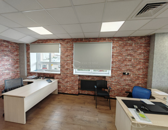 Портфолио Рулонные шторы без сверления