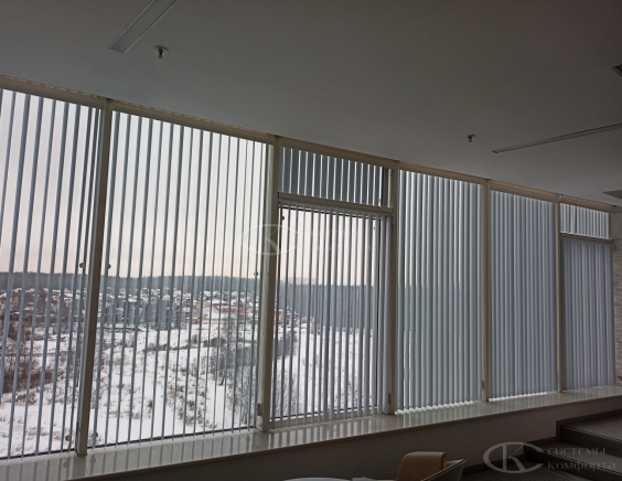 Вертикальные тканевые жалюзи