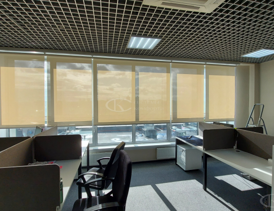 Портфолио Рулонные шторы без сверления