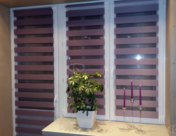 Портфолио шторы День-Ночь Мини