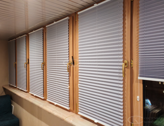 Шторы плиссе