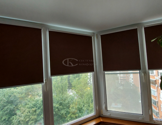 Порфолио Рулонные шторы Мини