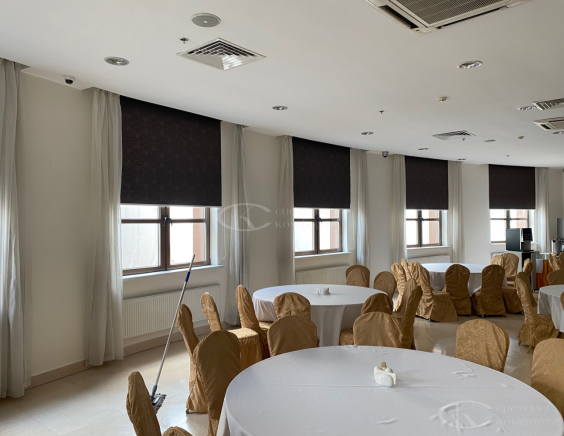 Портфолио Рулонные шторы без сверления