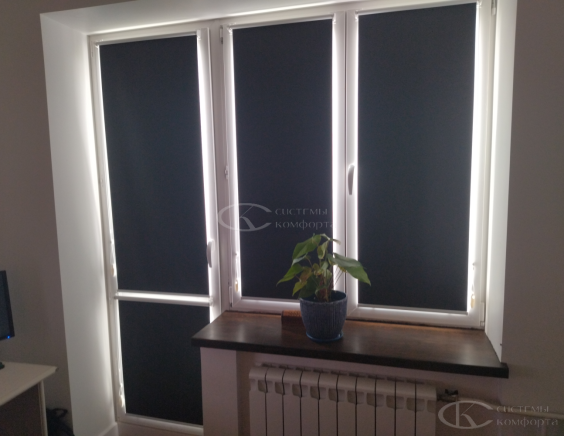 Порфолио Рулонные шторы Мини