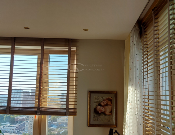 Горизонтальные жалюзи на пластиковые окна