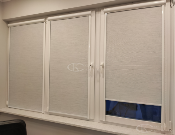 Портфолио Рулонные шторы без сверления