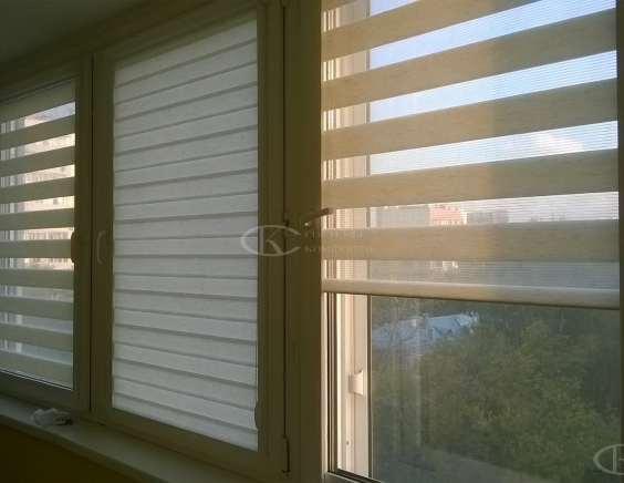 Фотографии работ жалюзи День-Ночь