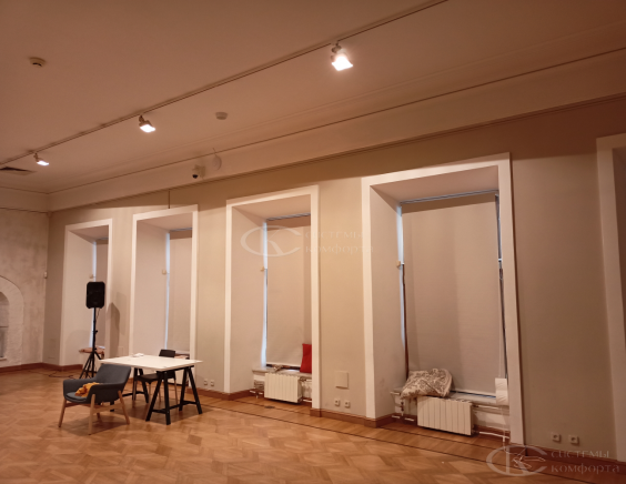 Портфолио Рулонные шторы без сверления