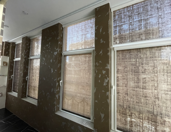 Портфолио Рулонные шторы без сверления