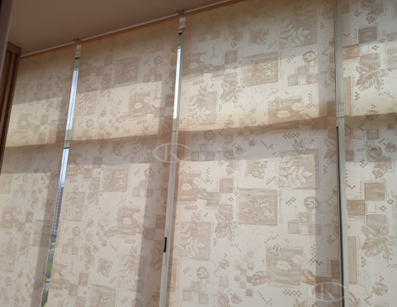 Портфолио Рулонные шторы без сверления